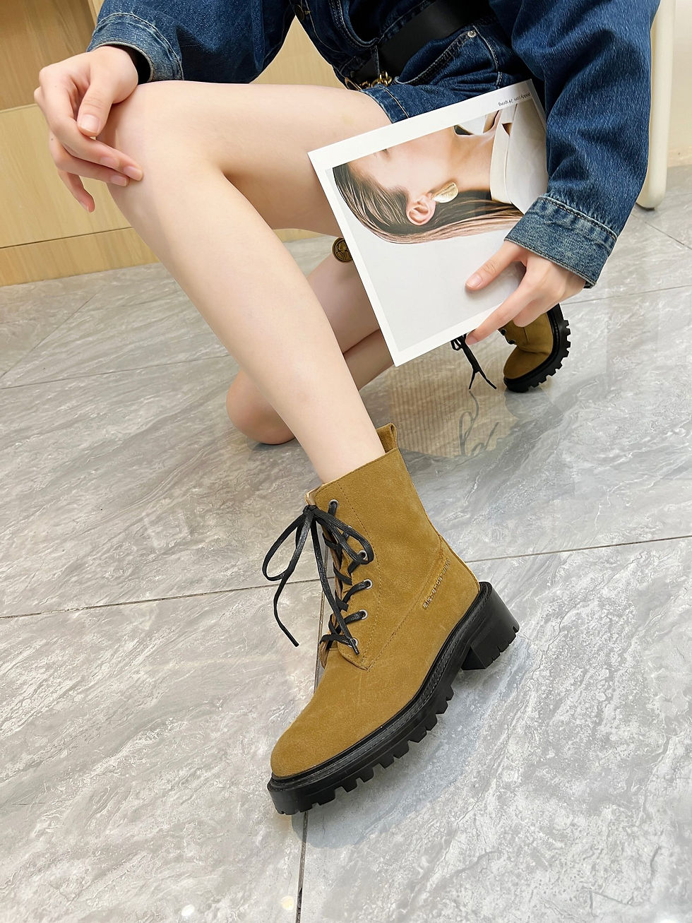 Miniature : Alexander McQueen Leather Shoes