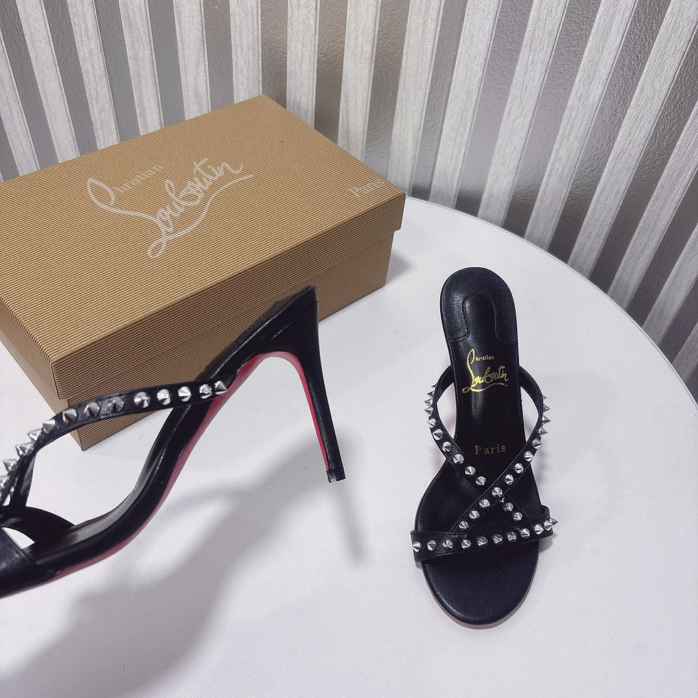 Thumbnail: Christian Loubutin Studded Sandals
