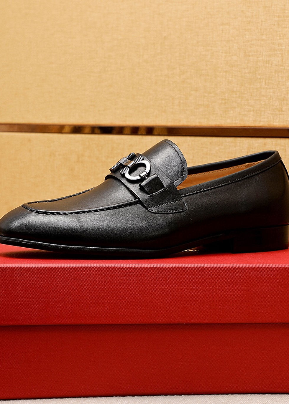 Miniature : Ferragamo Leather Shoes