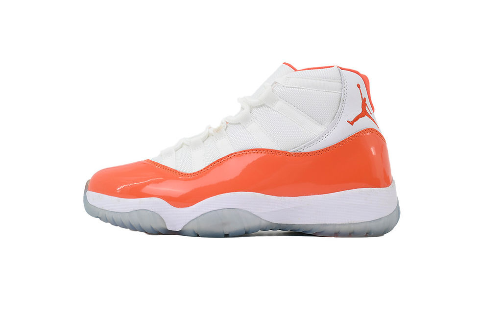 Miniature : Air Jordan 11 Retro White Orange