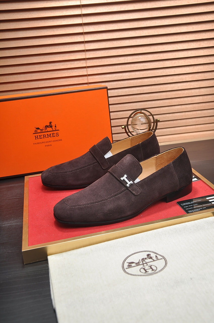 Thumbnail: HERMES Leather Shoes