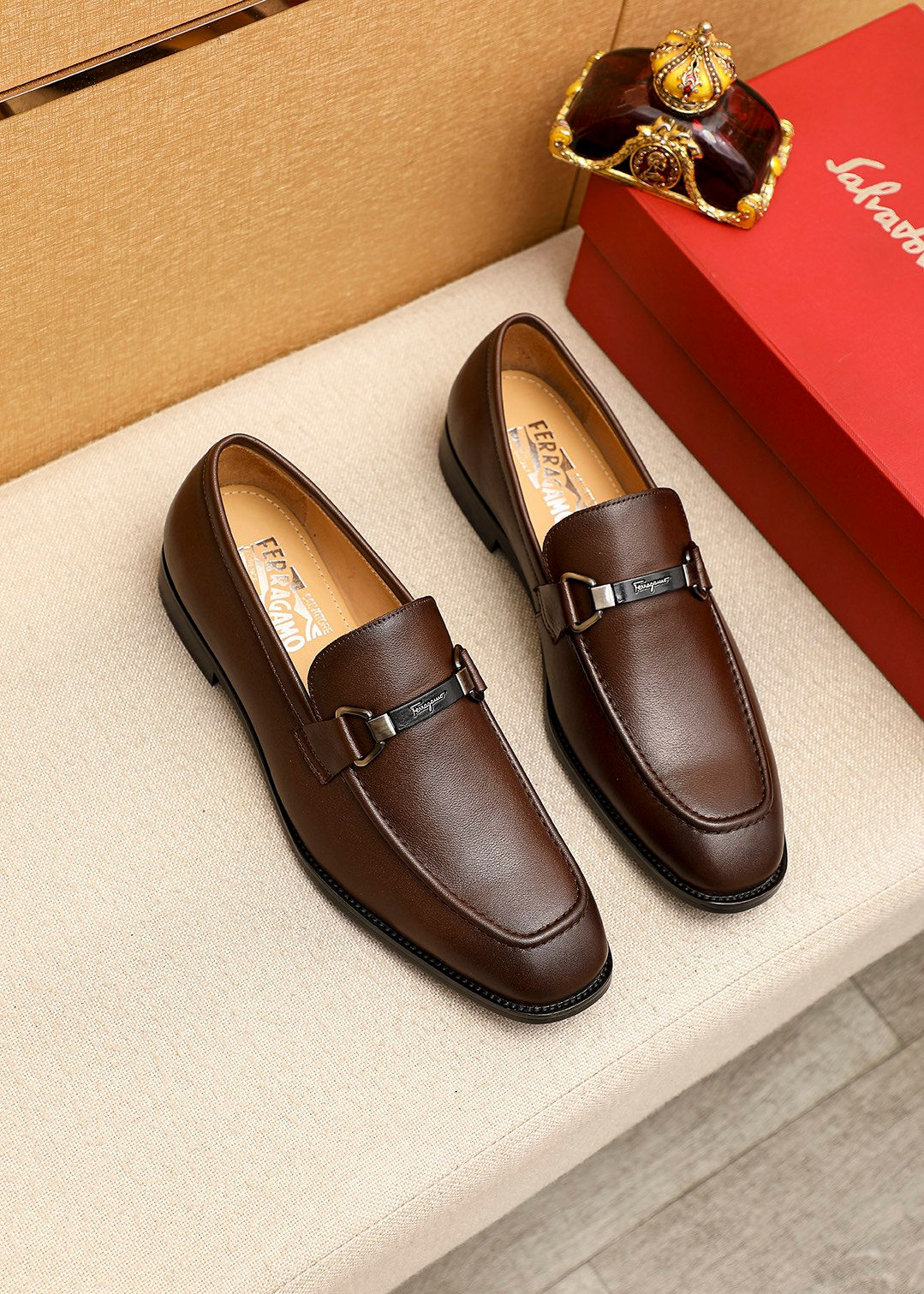 Ferragamo Leather Shoes