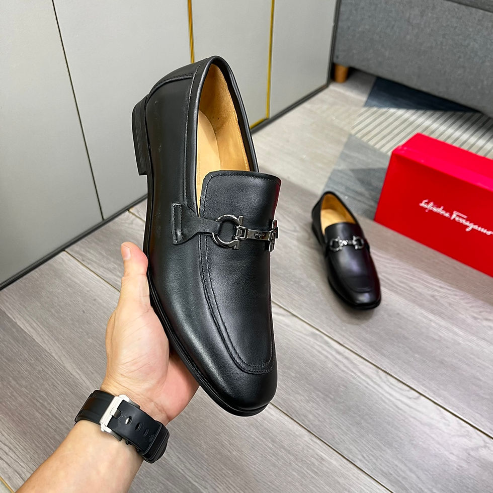 Thumbnail: Ferragamo Leather Shoes