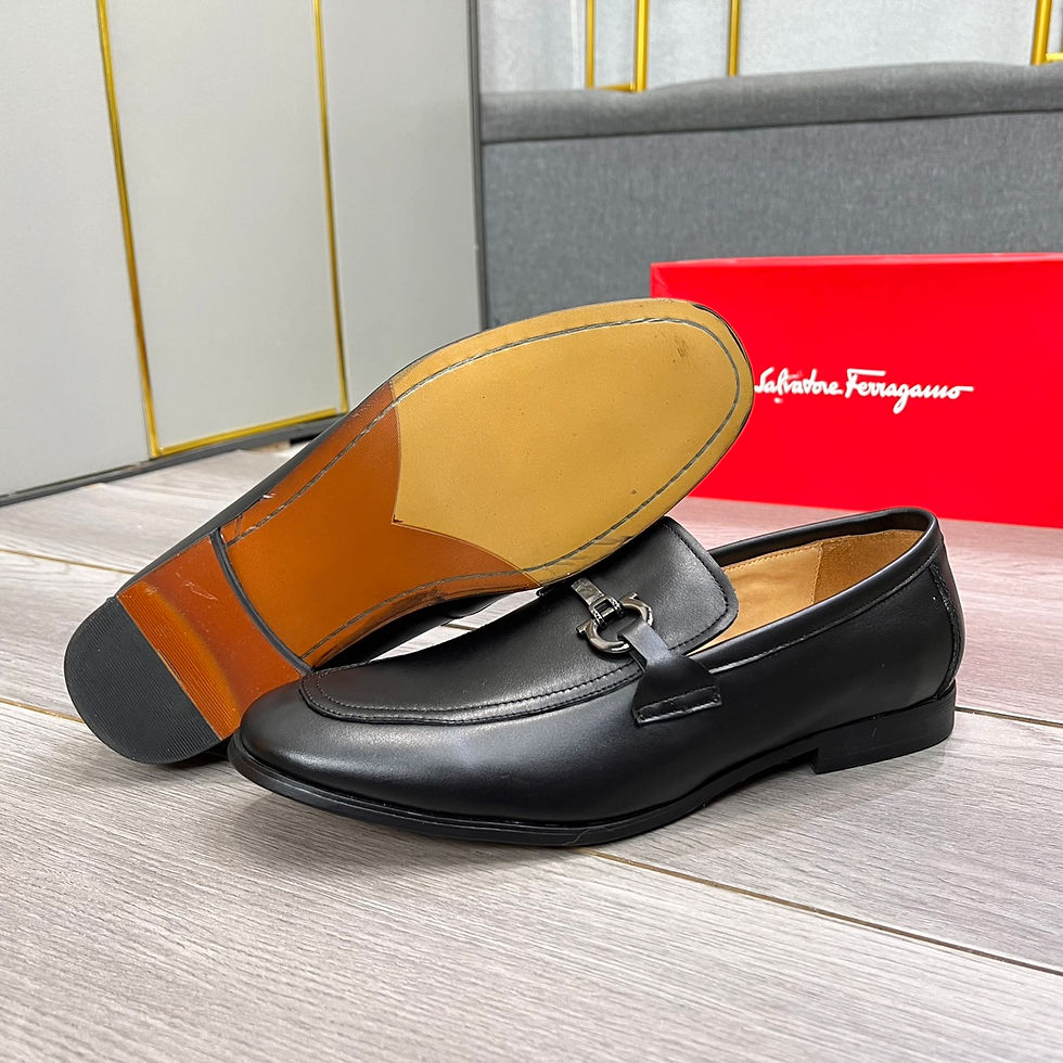Thumbnail: Ferragamo Leather Shoes