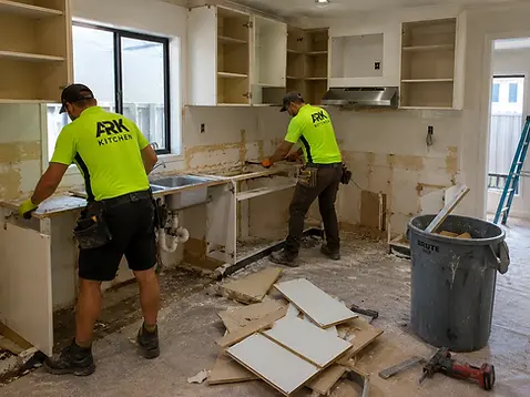 Existing kitchen removal