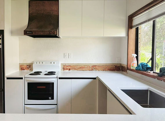 U-shape kitchen in Takapuna
auckland