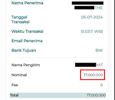 SELAMAT USER ID XXXTHE KEMENANGAN 17 JUTA DI GAME HACSKAW GAMING ITERO