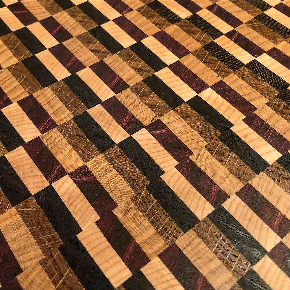 Cutting Board (end grain detail)
