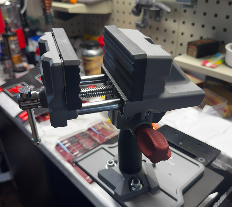 Tipton Best Gun Vise, which I have mounted onto an Inline Fabrication Quick Change top plate.
