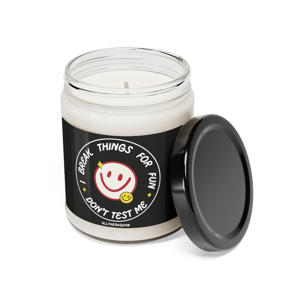 Thumbnail: I Break Things for Fun - Scented Soy Candle, 9oz