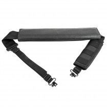 VISM® by NcSTAR® SHOTGUN BANDOLIER SLING WITH SLING SWIVEL HARDWARE - BLACK