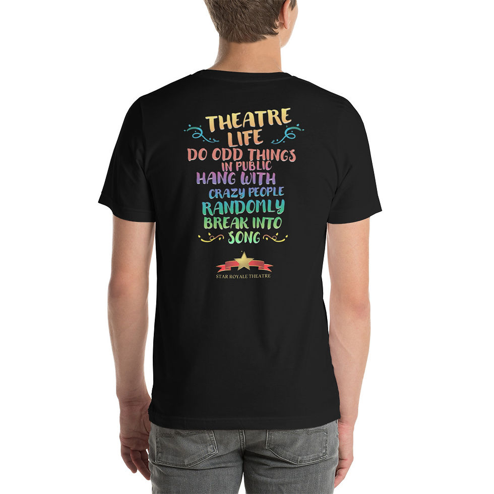 Thumbnail: Theatre Life Unisex T-Shirt (Black)