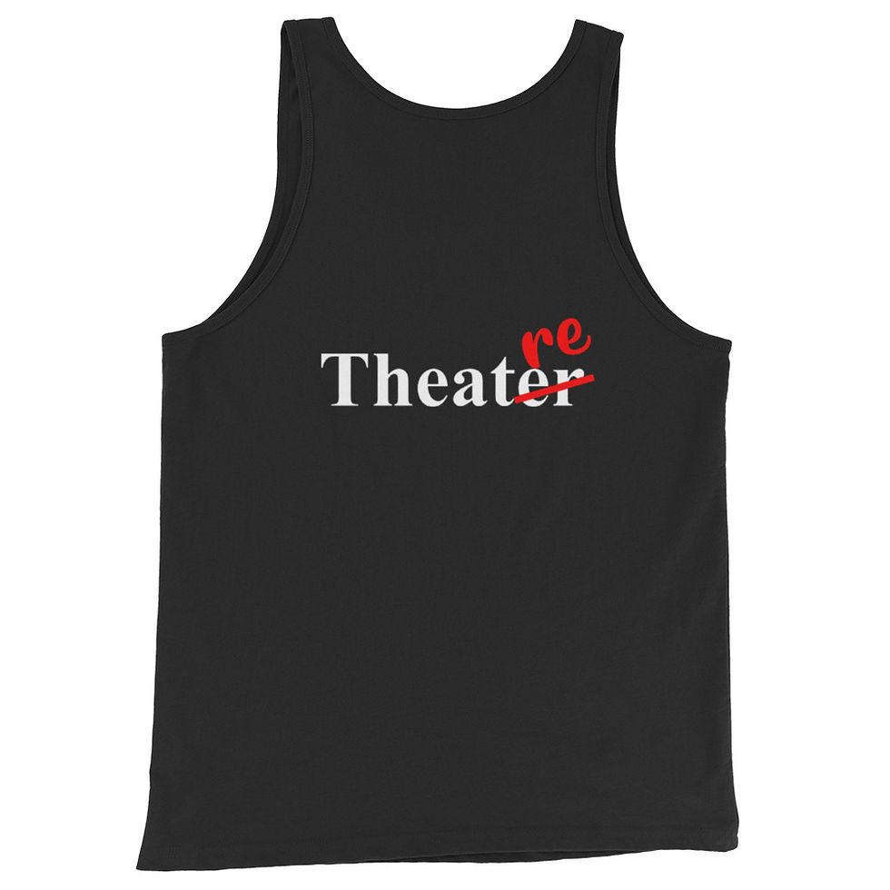 Thumbnail: Unisex 'Theatre' Tank Top (Black)