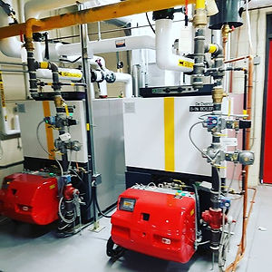 New boiler installation. #torontoplumber