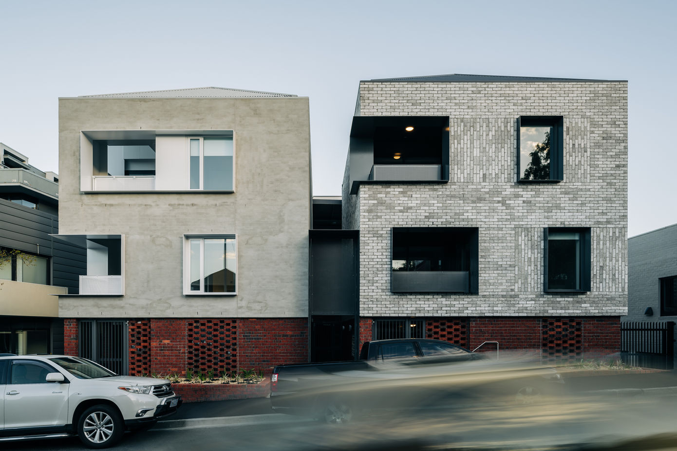 Goulburn Street Housing exterior view in Hobart showcasing affordable multi-residential architecture