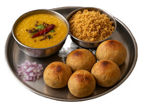 Rajasthani Dal Baati Churma Recipe | राजस्थानी दाल बाटी चूरमा घर पर बिल्कुल असली जैसा स्वाद