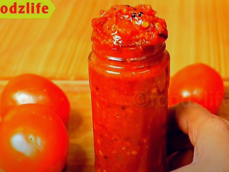 टमाटर की चटपटी चटनी एक बार बनाये और महीनों तक खायें | Tomato Chutney | Tomato pickle Recipe