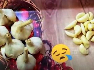 Garlic Peeling Tips : लहसुन छीलने का ये है सबसे आसान तरीका