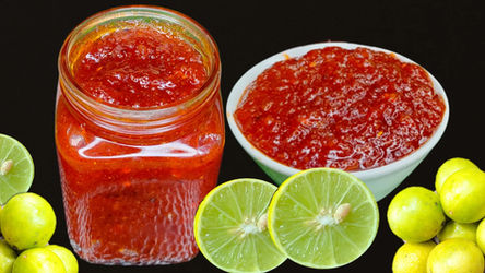 नींबू की खट्टी मीठी चटनी रेसिपी | Lemon Sweet Sour Chutney Recipe | Foodzlife
