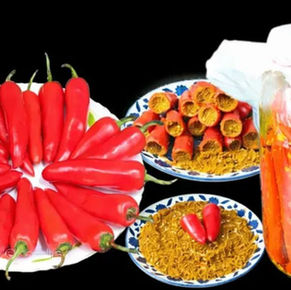 देसी तरीके से बना भरवा लाल मिर्च का अचार सरसों के तेल में