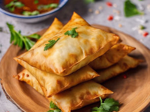 Crispy Paneer Lifafa Recipe - Homemade Indian Cheese Parcels