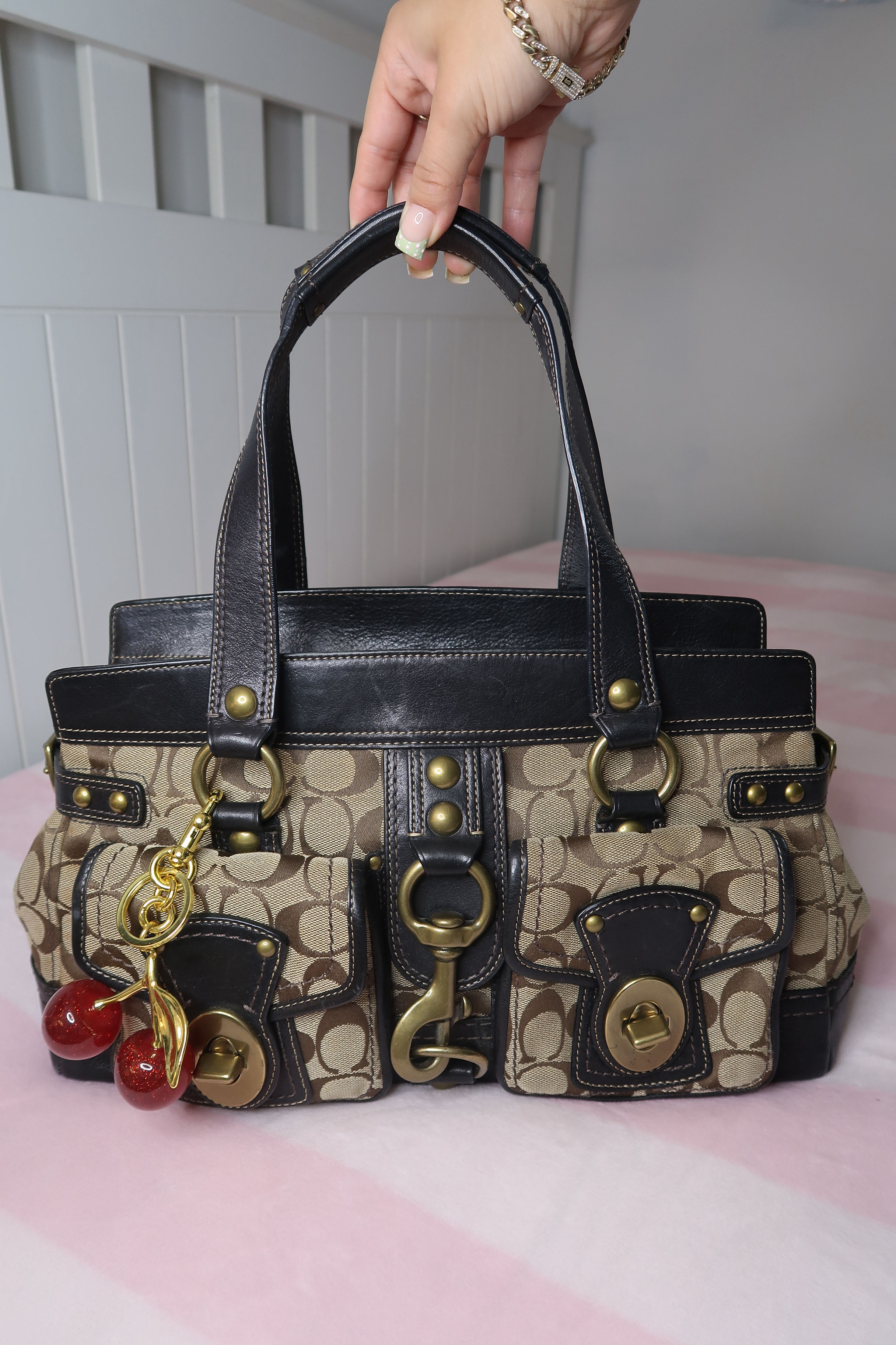 Coach Legacy Signature Shoulder Bag (2007) 