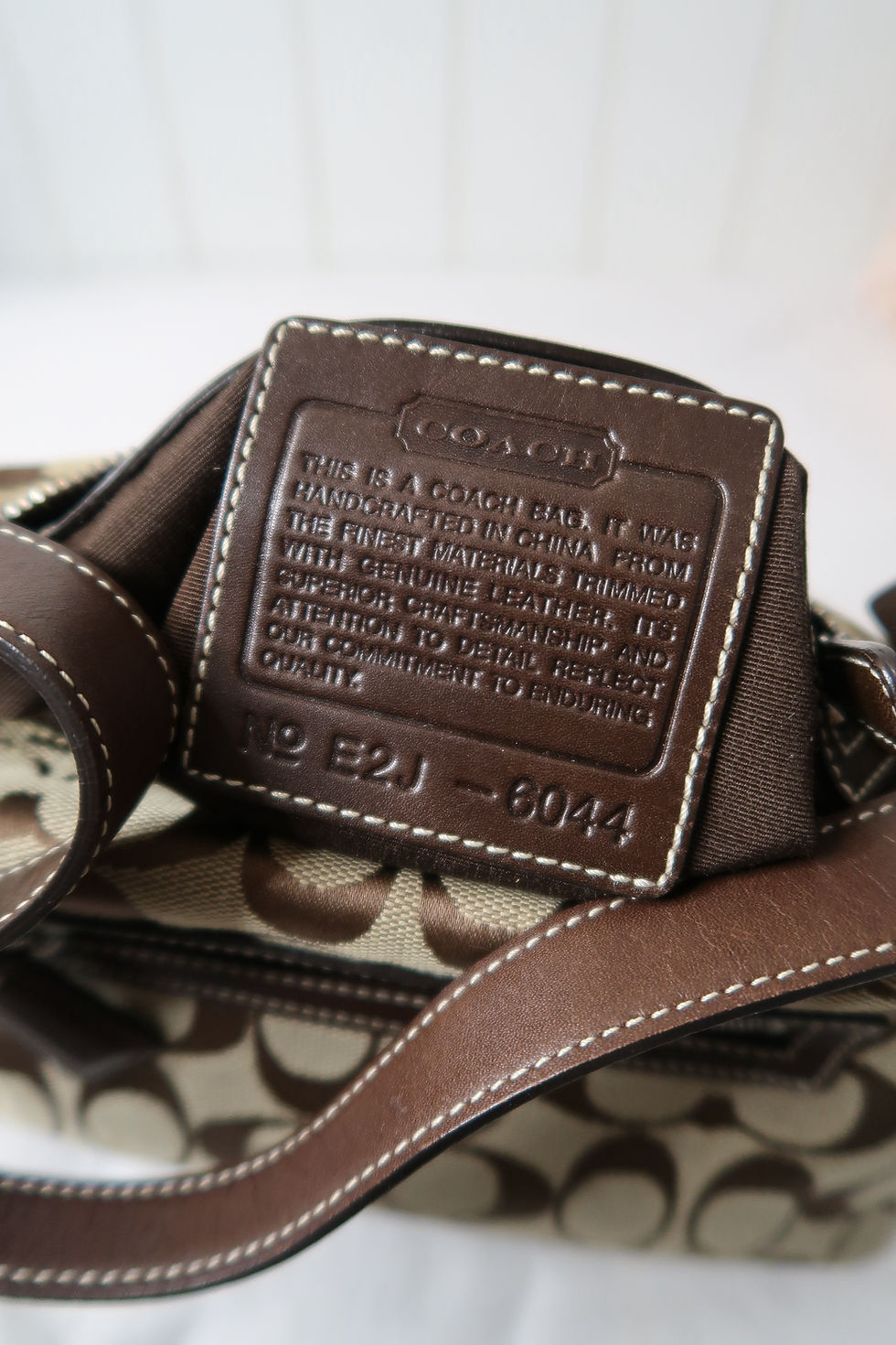 Thumbnail: Coach Signature Demi Shoulder Bag