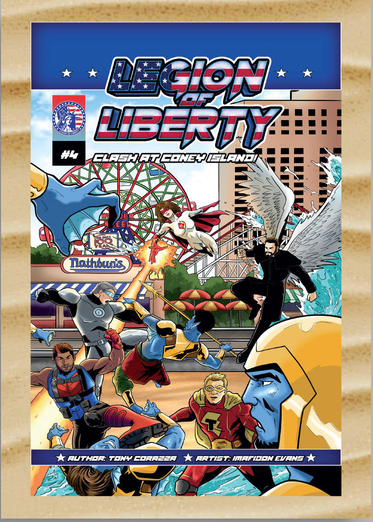 Legion Of Liberty Issue #4 E-Book Trading Card