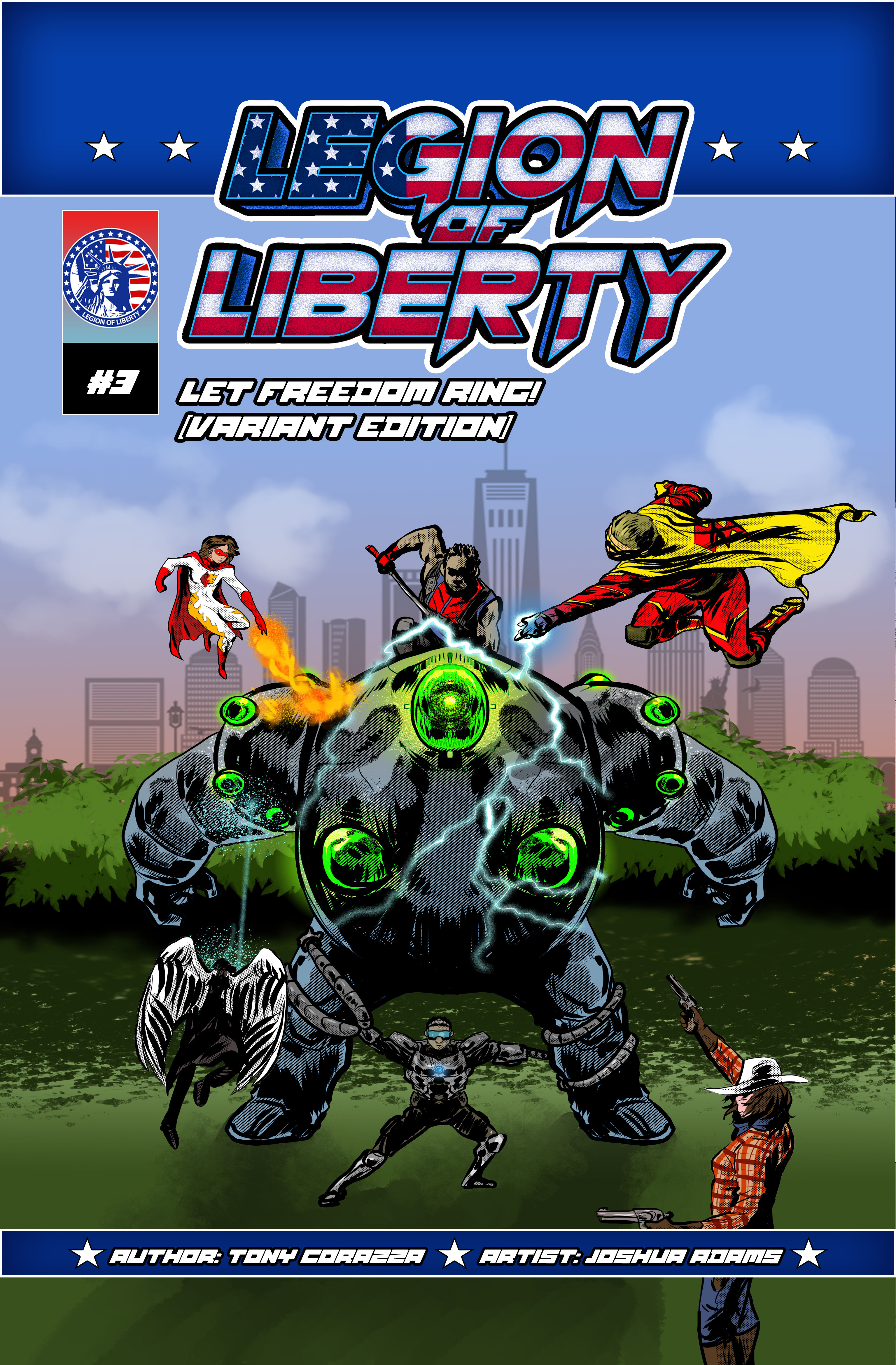 Legion Of Liberty Issue #3 (Variant Cover) E-Book