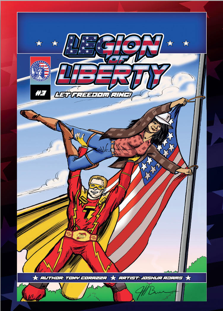 Legion Of Liberty Issue #3 E-Book Trading Card