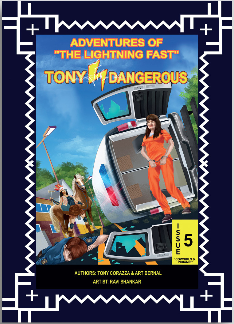 Tony Dangerous Issue #5 E-book Trading Card