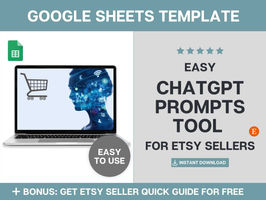 Etsy ChatGPT Prompts Tool for Etsy Success
