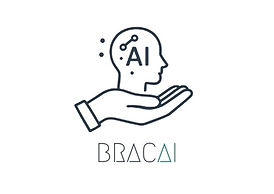 Ilustración del logo de BRACAI sobre una mano