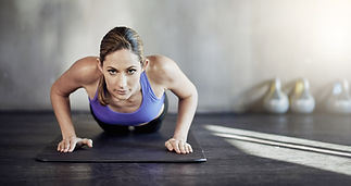 Girl Doing Push-Ups