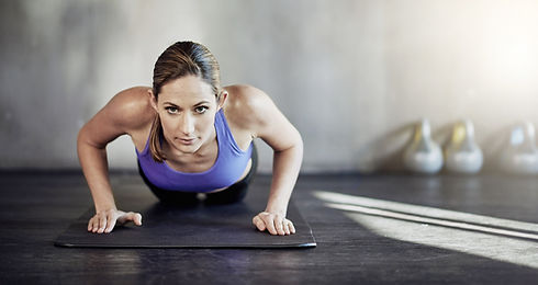 Girl Doing Push-Ups