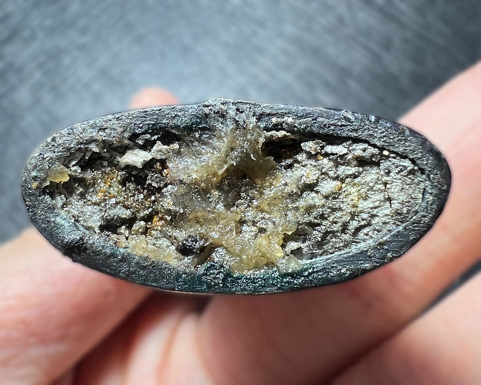縮圖：阿贊占 2568 孟族拉曼帝王法罌 黑銅色大模
