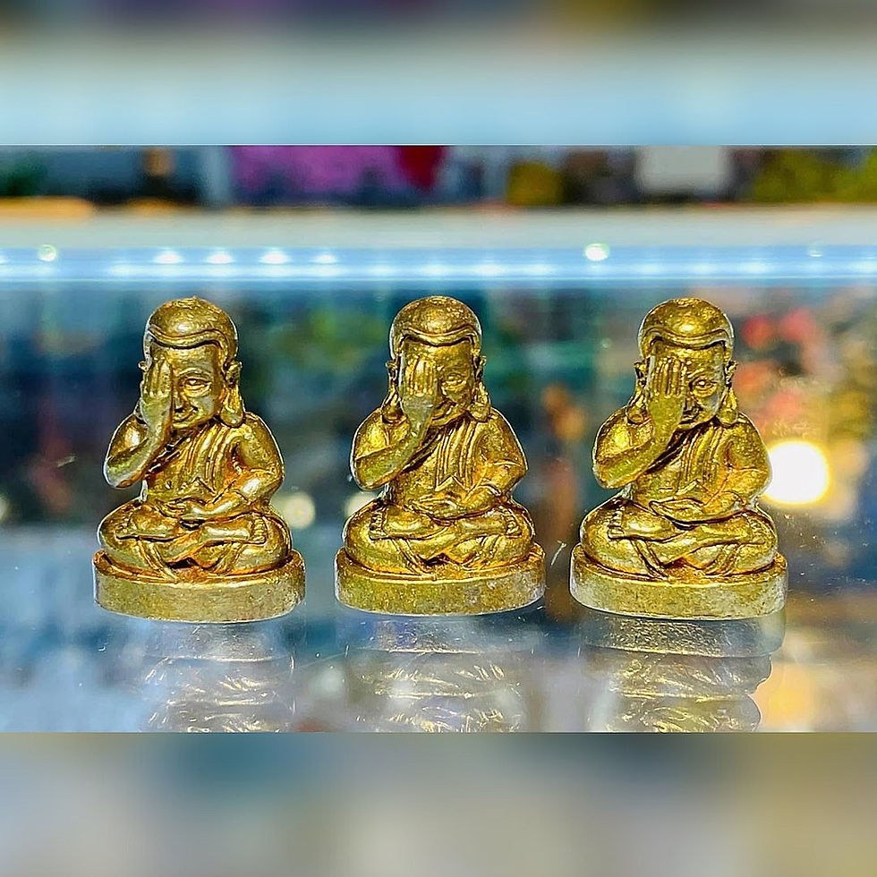 縮圖：消除貧困現象｜半掩必打佛－黃銅
