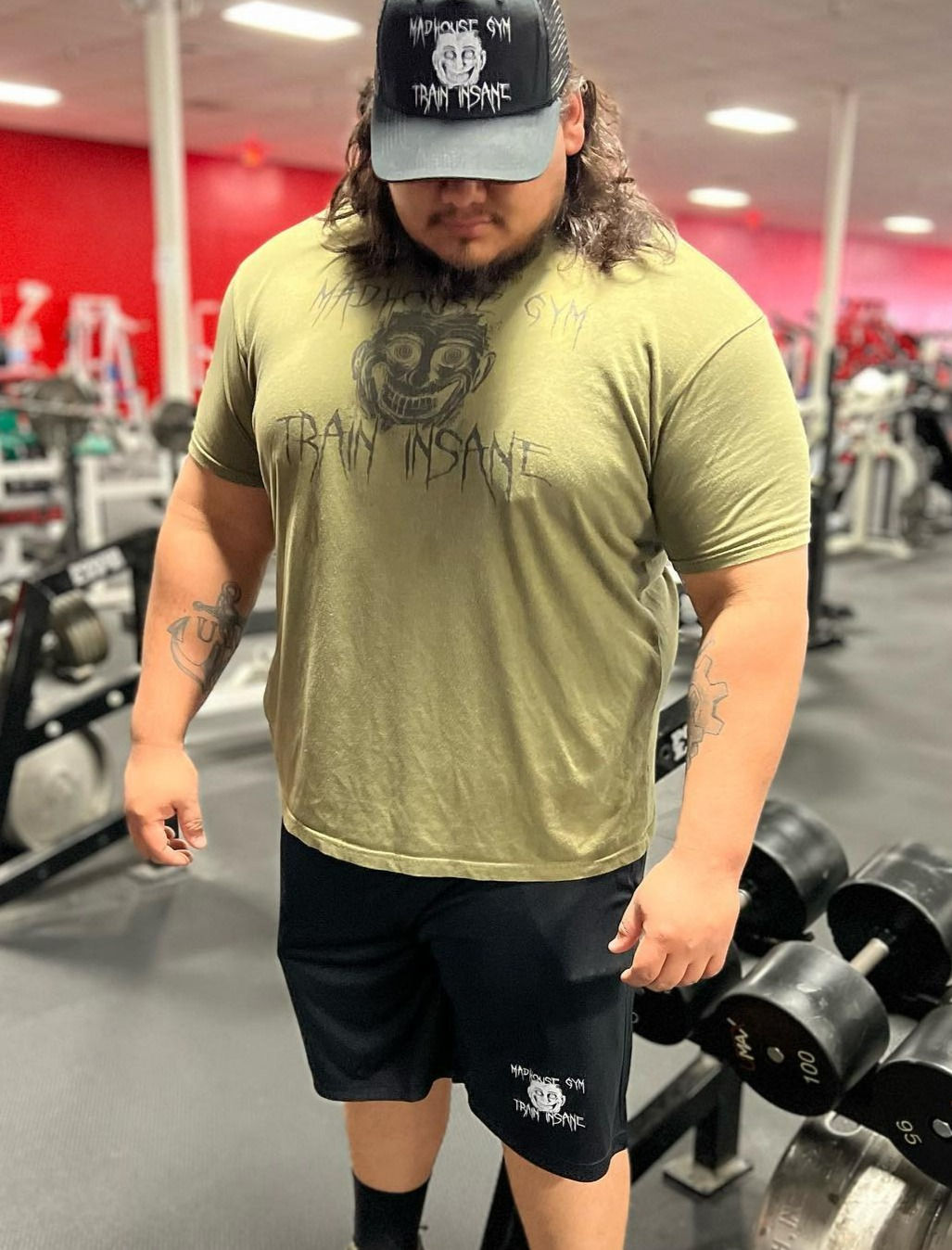 Black Men's Madhouse Shorts