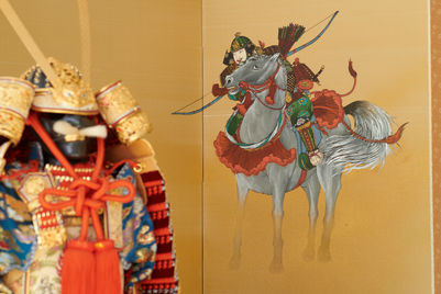 五月人形 鎧飾り 一水