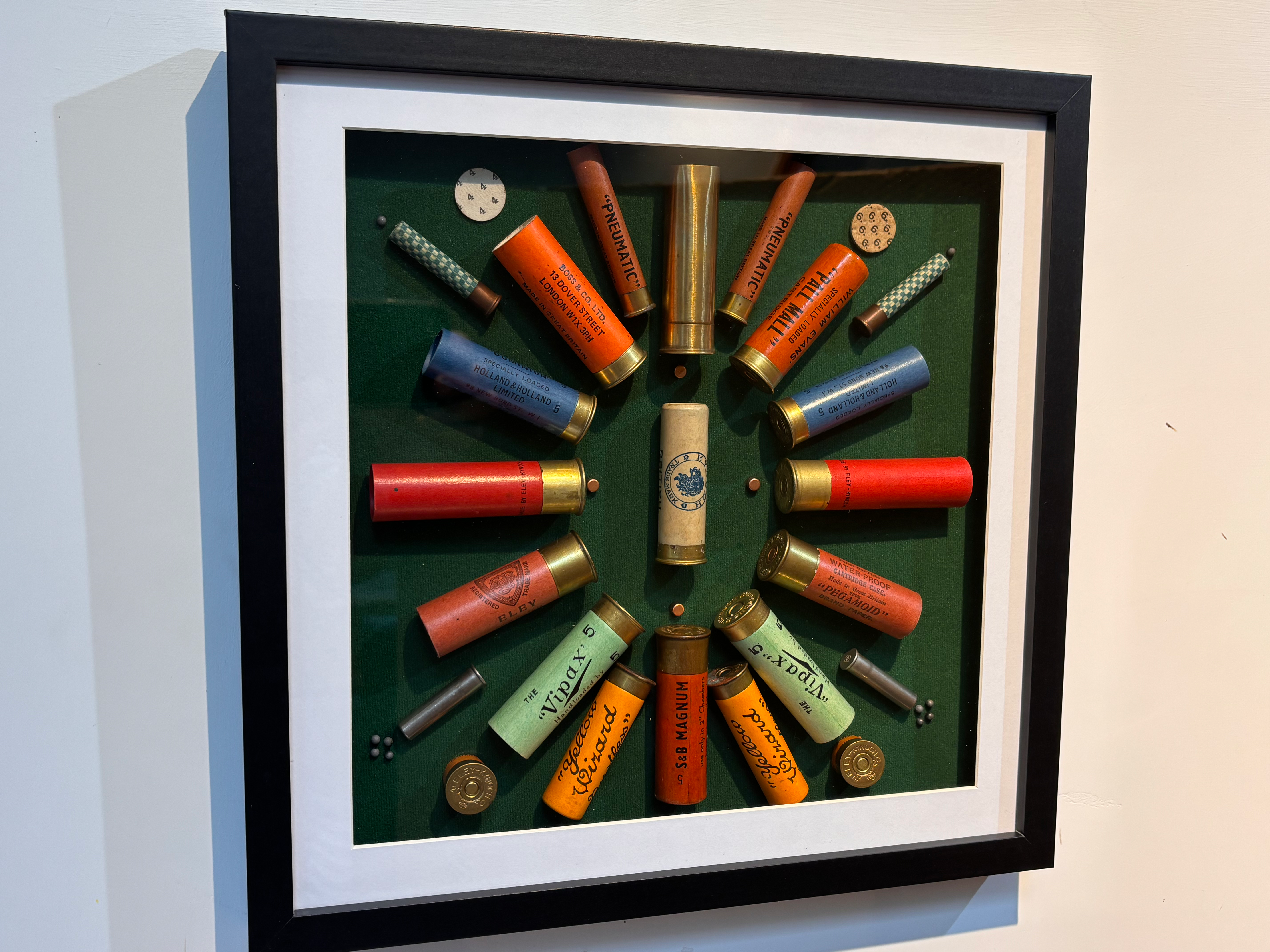 Vintage Cartridge Display - 30 x 30cm