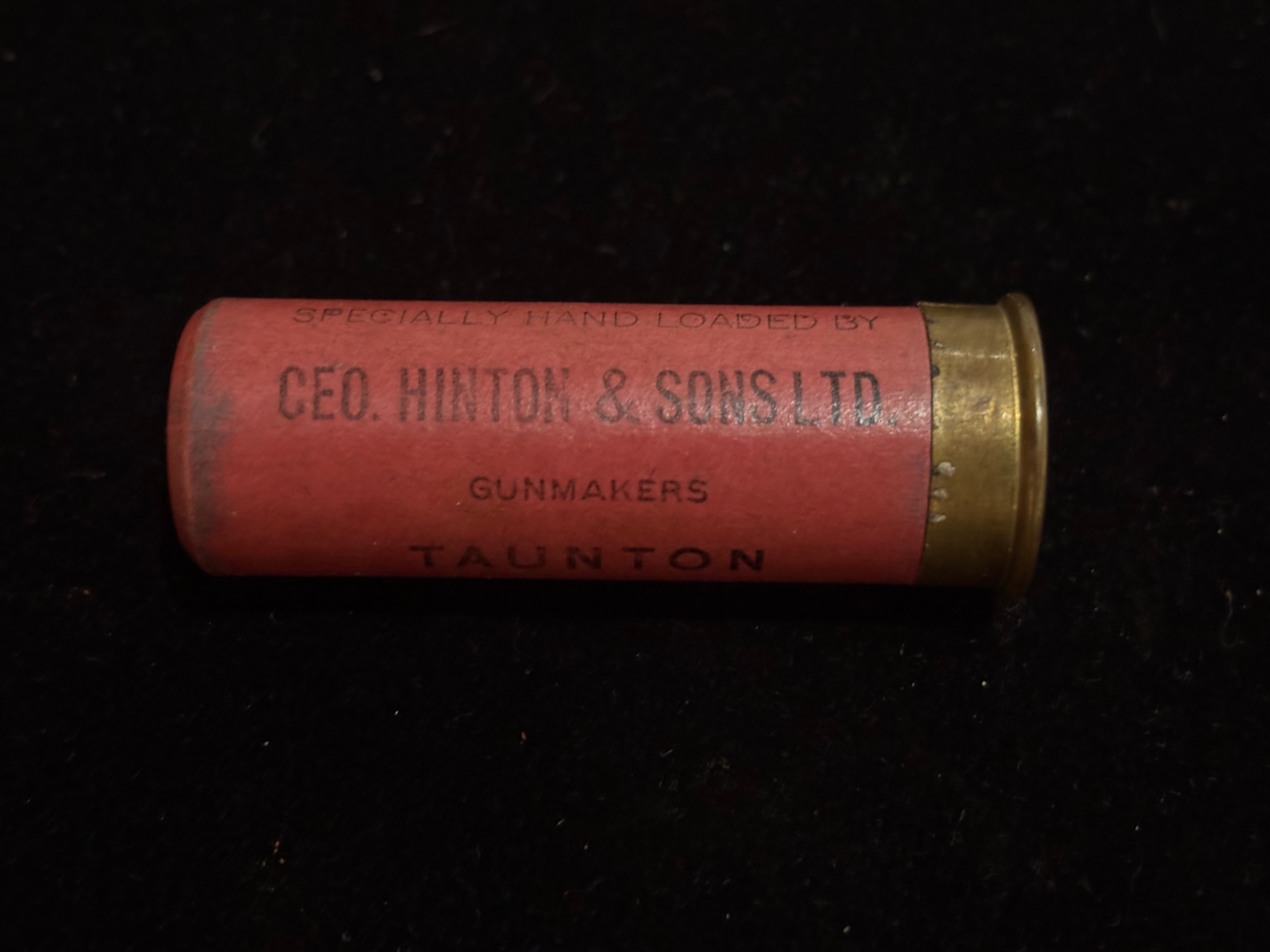 Geo. Hinton & Sons 12 Gauge Cartridge