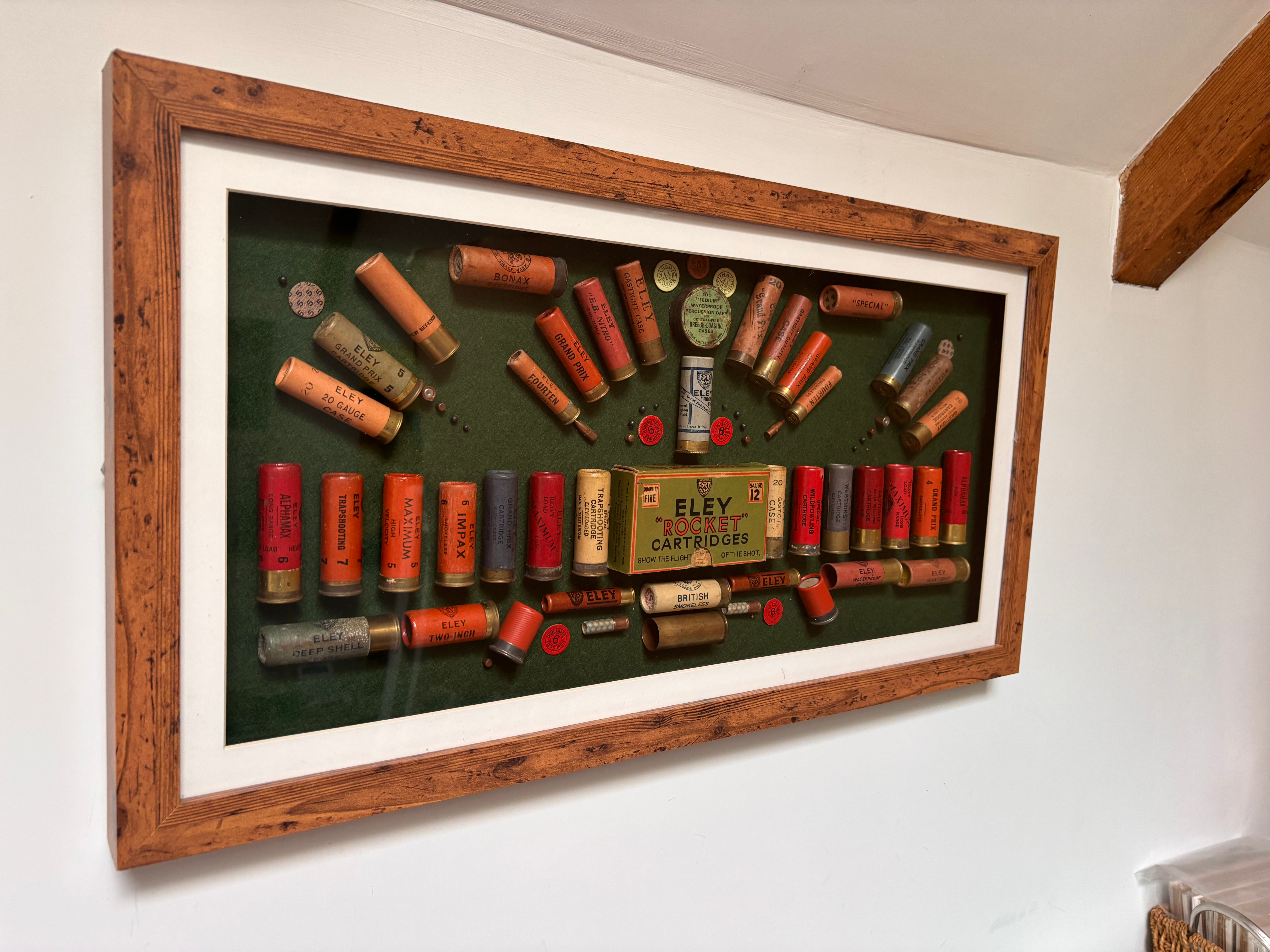 Vintage Cartridge Display - 65 x 35cm