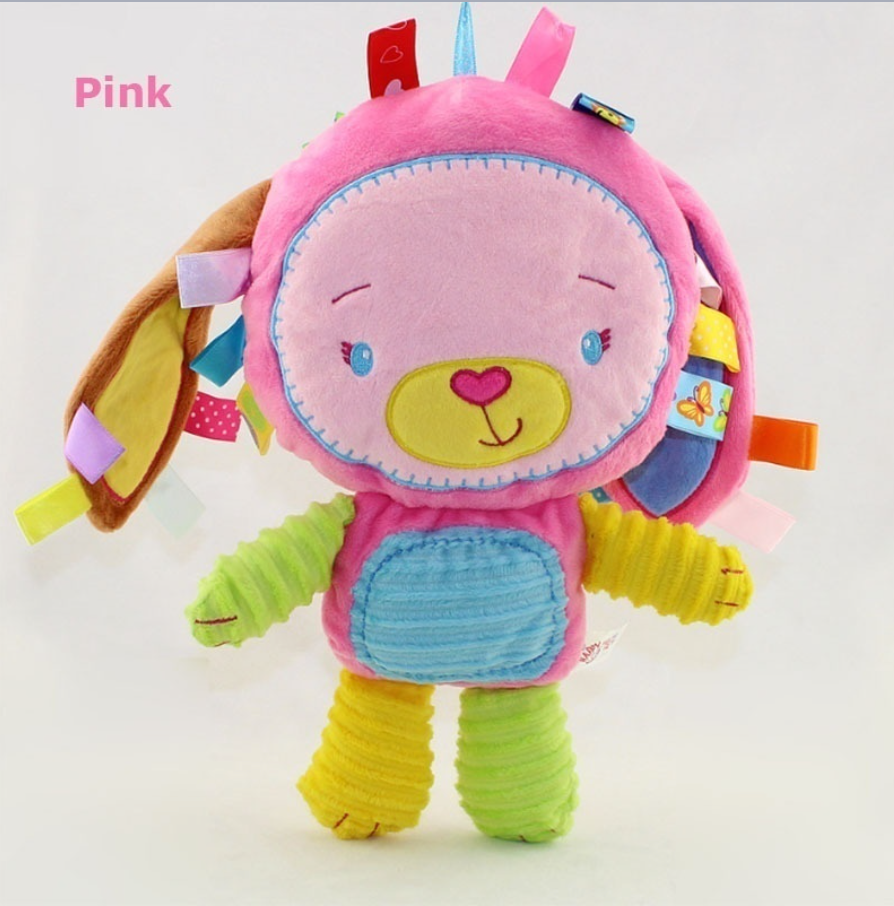 Miniatura: Peluche per neonati con gli animali dello zoo