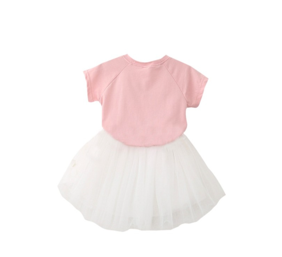 Miniatura: 2pz Maglia e Gonna estiva con Gattino