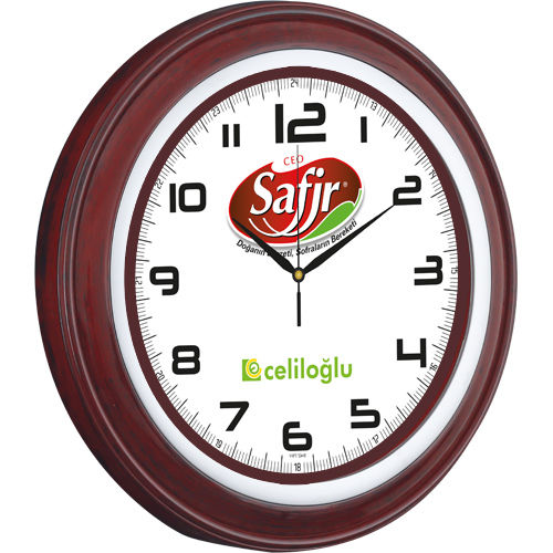 Küçük resim: Plastik Kasa Duvar Saati V30-509