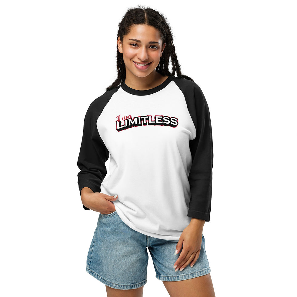 Thumbnail: #iamlimitless raglan t-shirt