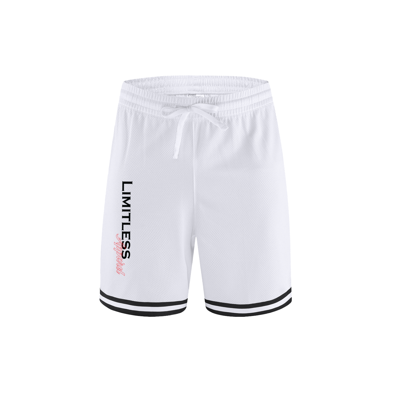 Classic Stripe Trim Basketball Shorts