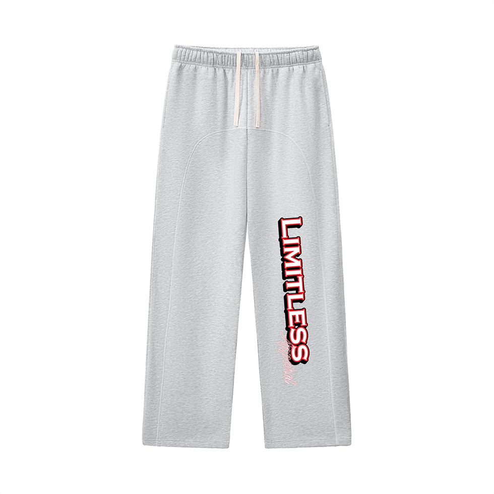 Thumbnail: Contrast-Stitched Fleece Sweatpants