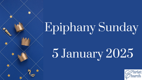 Epiphany Sunday (5 January 2025)
