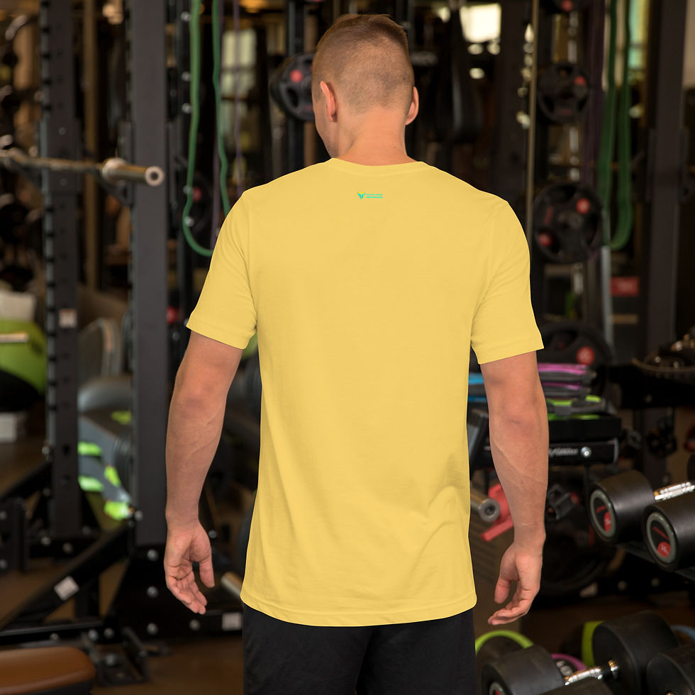 Thumbnail: Guardian of Aries (Cyan Sun) Men's T-Shirt